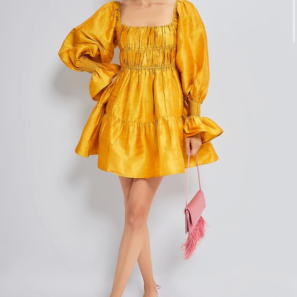 Tuckernuck Louise Marigold Elisabeth Mini Dress
